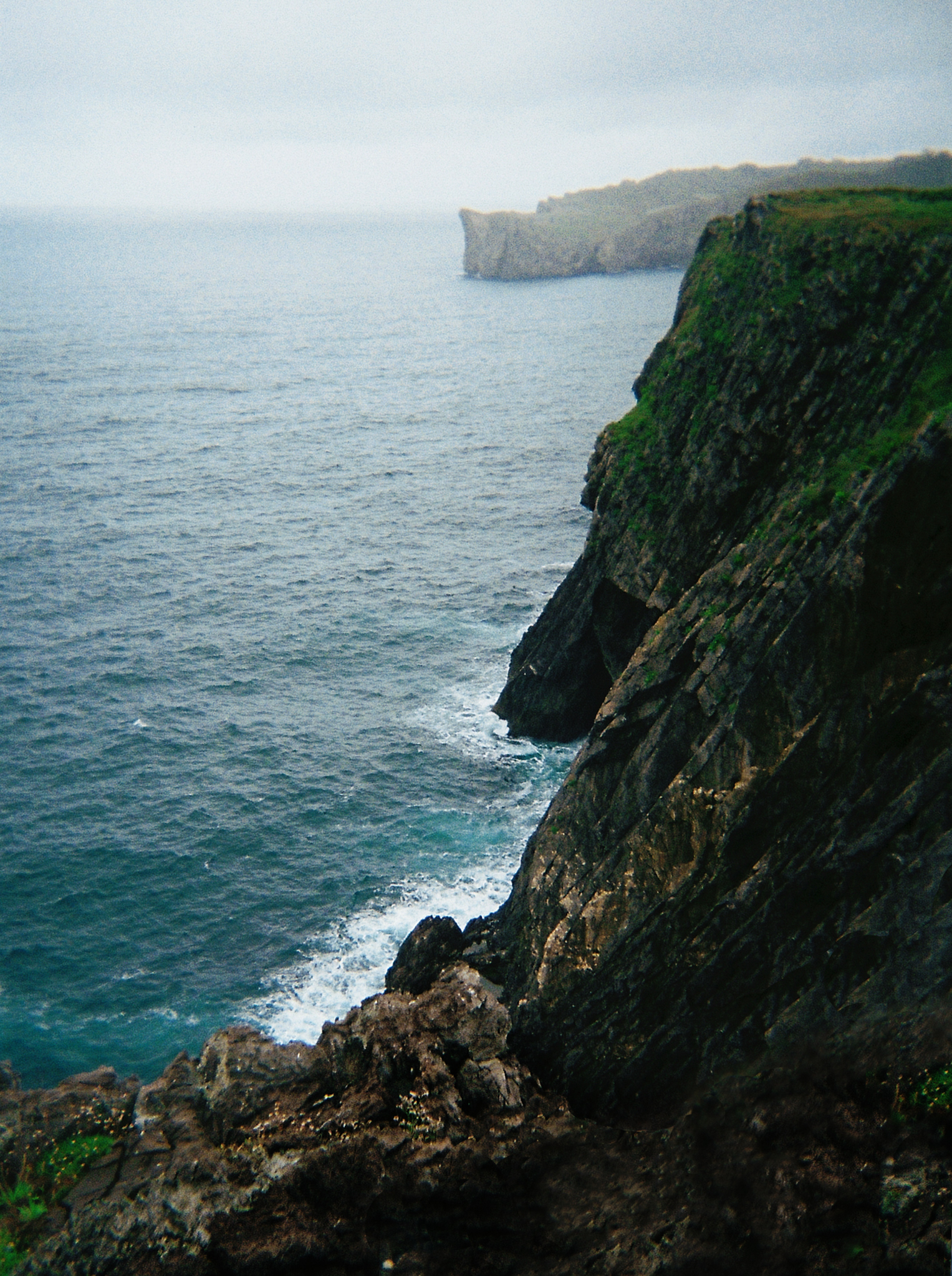 La mer et les falaises, un paysage ouvert sur l'horizon